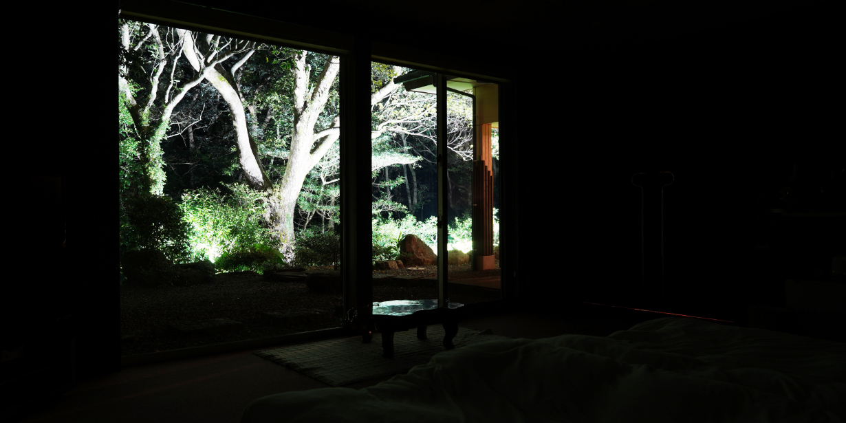 森のベッド